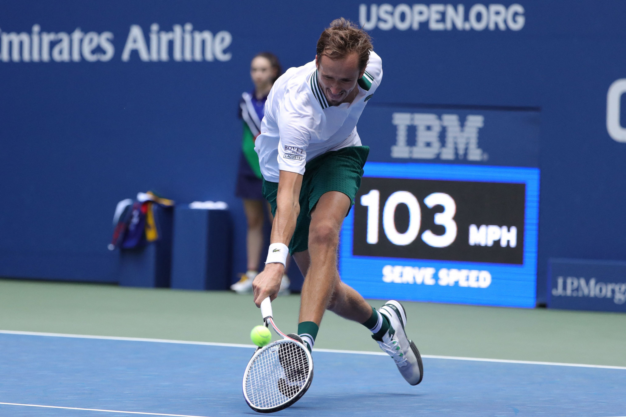 Second seed Daniil Medvedev is also through, although the Russian was a straight-sets victor ©Getty Images