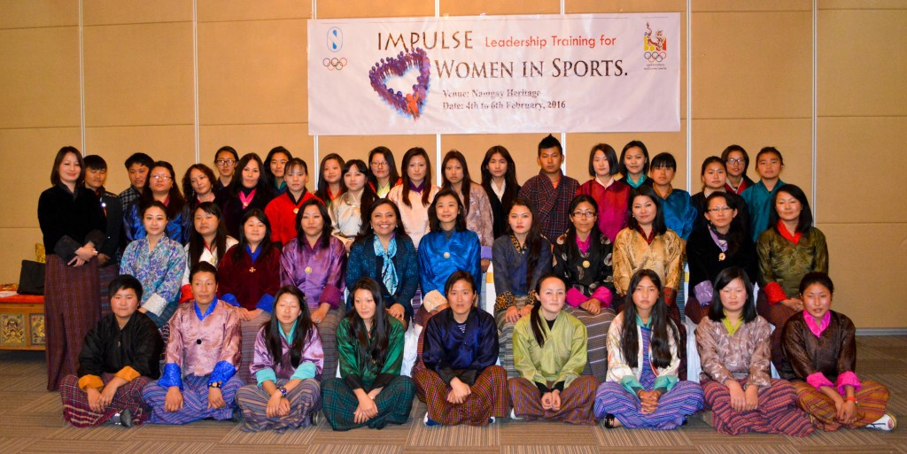 The Bhutan Olympic Committee has held a three-day "IMPULSE" seminar on women in sports at the Namgay Heritage Hotel in Thimphu ©BOC
