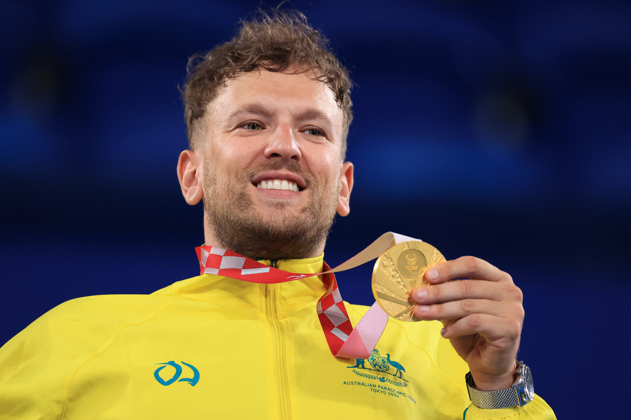 Having won the three Grand Slams this year, Dylan Alcott is on course for a Golden Slam with victory in the quad singles ©Getty Images