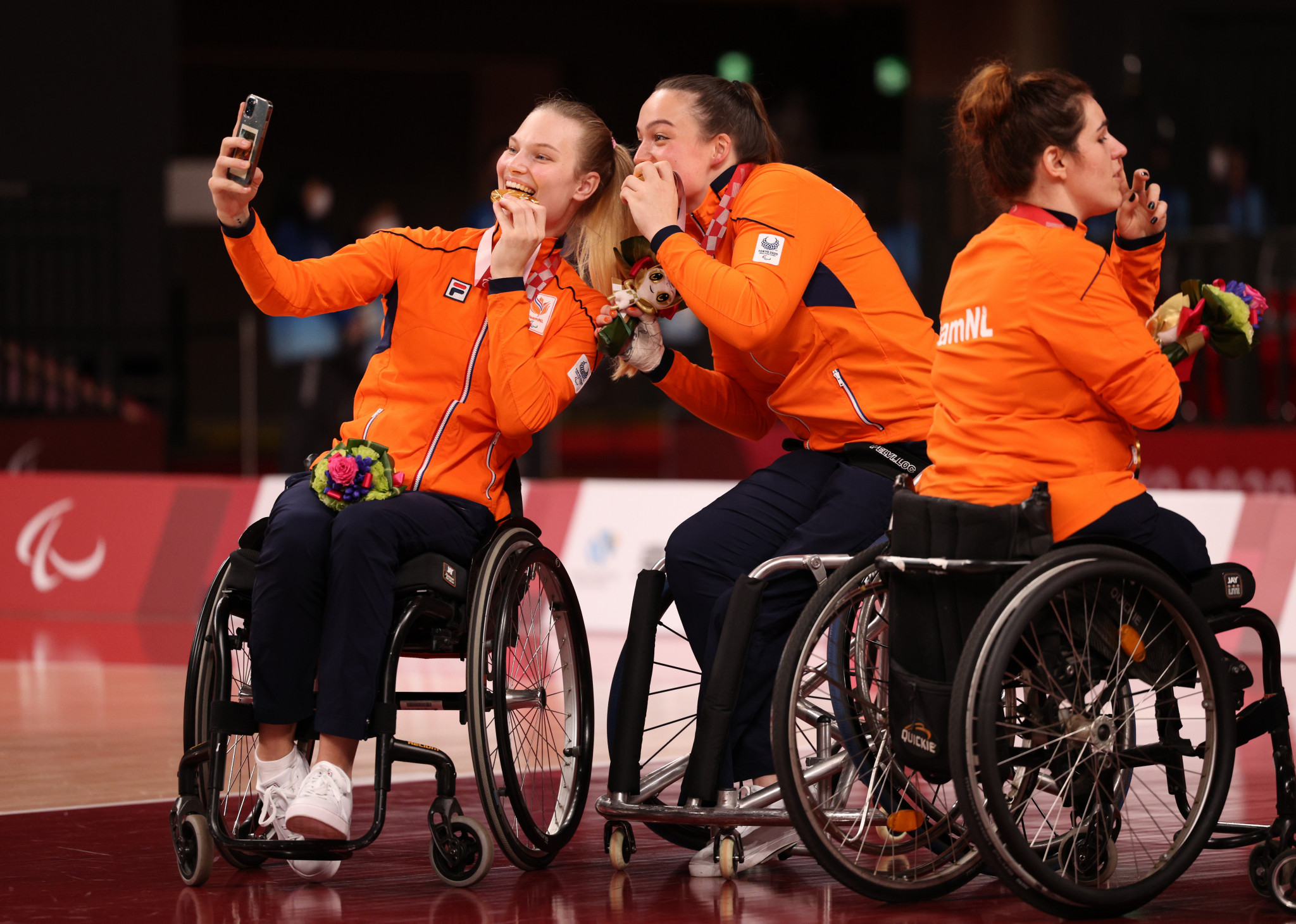 The Netherlands earned gold in the women's wheelchair basketball event for the first time ©Getty Images