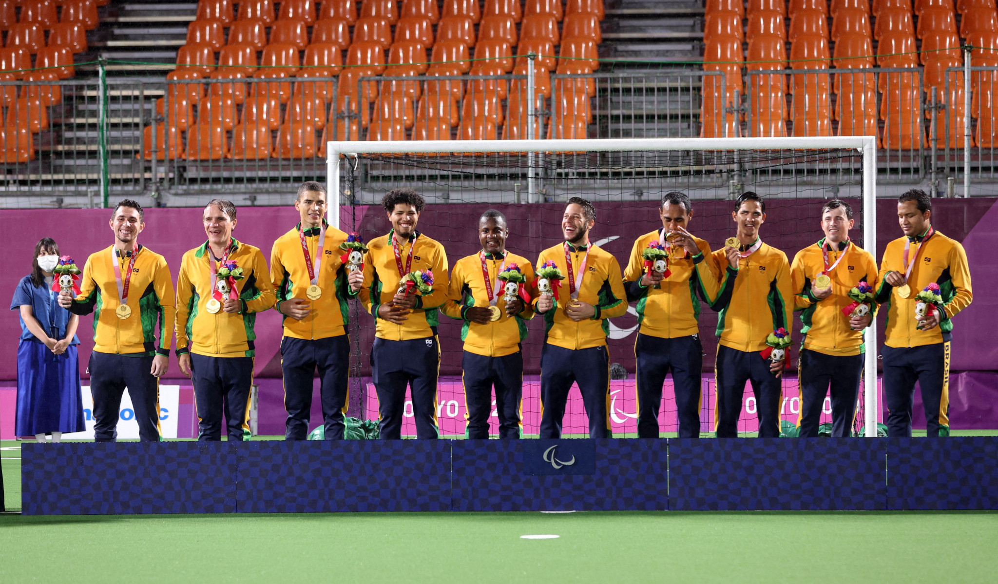 Brazil earned a 1-0 victory to secure their fifth consecutive Paralympic title ©Getty Images