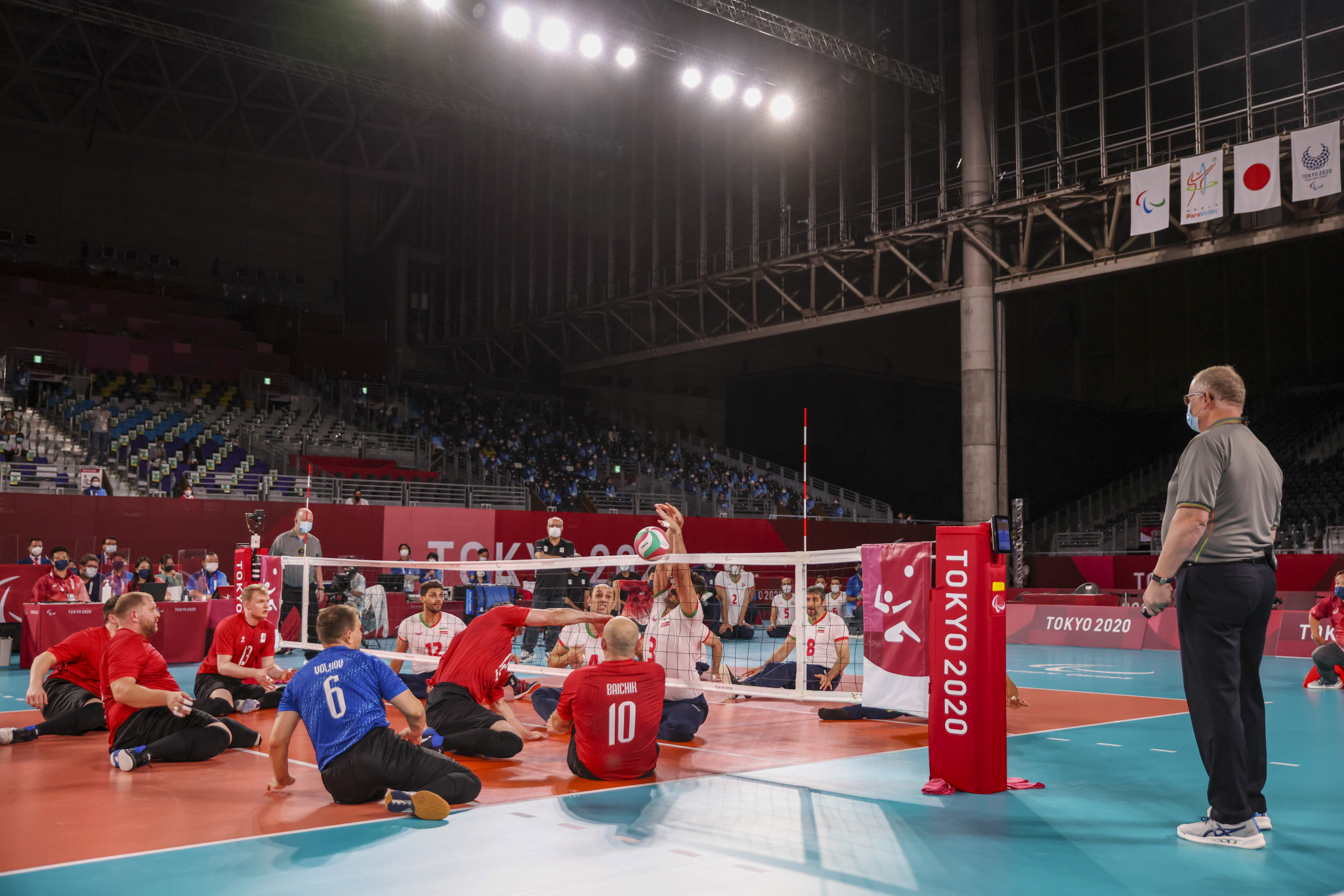 Iran earned their seventh men's sitting volleyball gold medal ©Getty Images