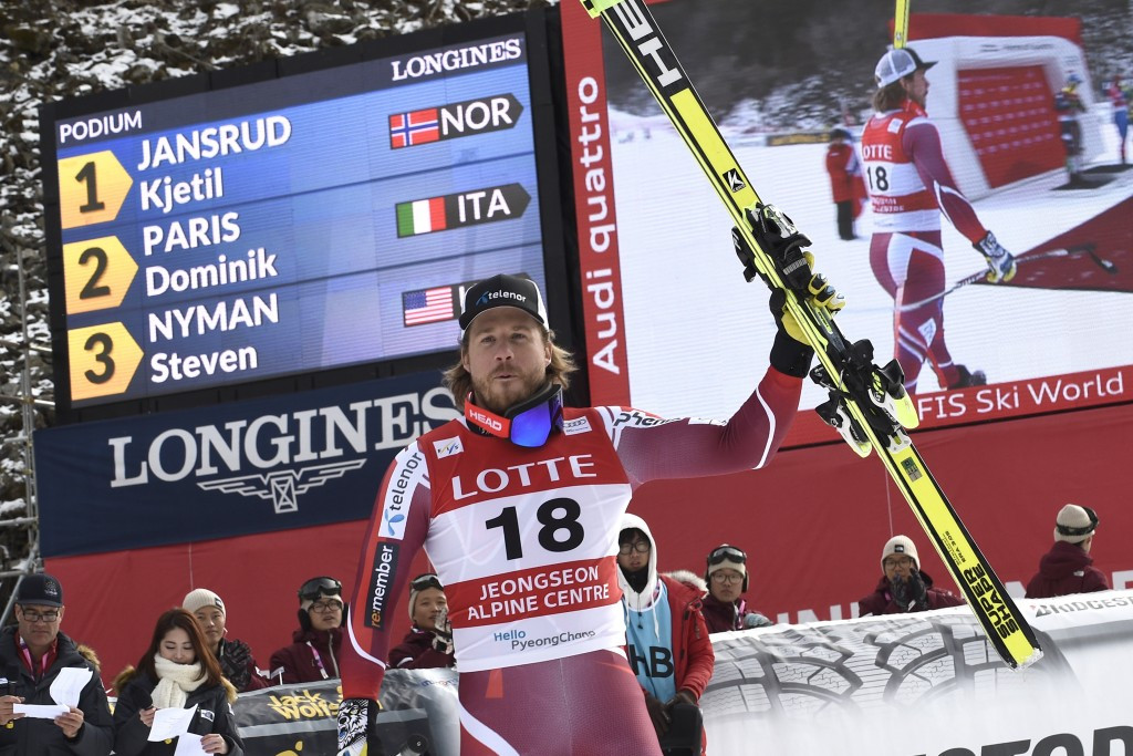 Norway's Kjetil Jansrud took victory in the downhill race at the first-ever Alpine Skiing World Cup to be held in South Korea, the opening test event for the 2018 Winter Olympics in Pyeongchang ©Getty Images