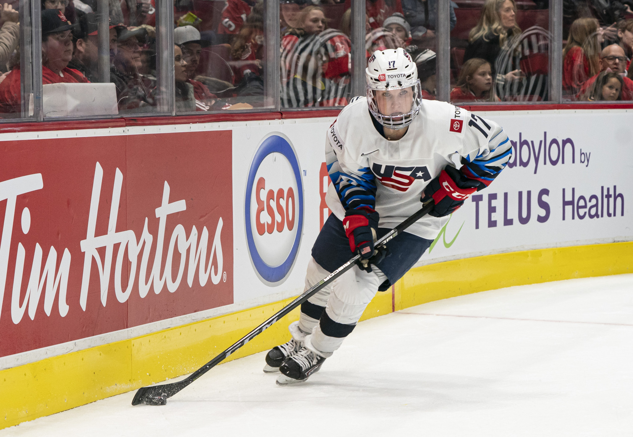 The US remained the number one IIHF ranked team in the world, despite losing to Canada in the 2021 IIHF Women's World Championship final ©Getty Images