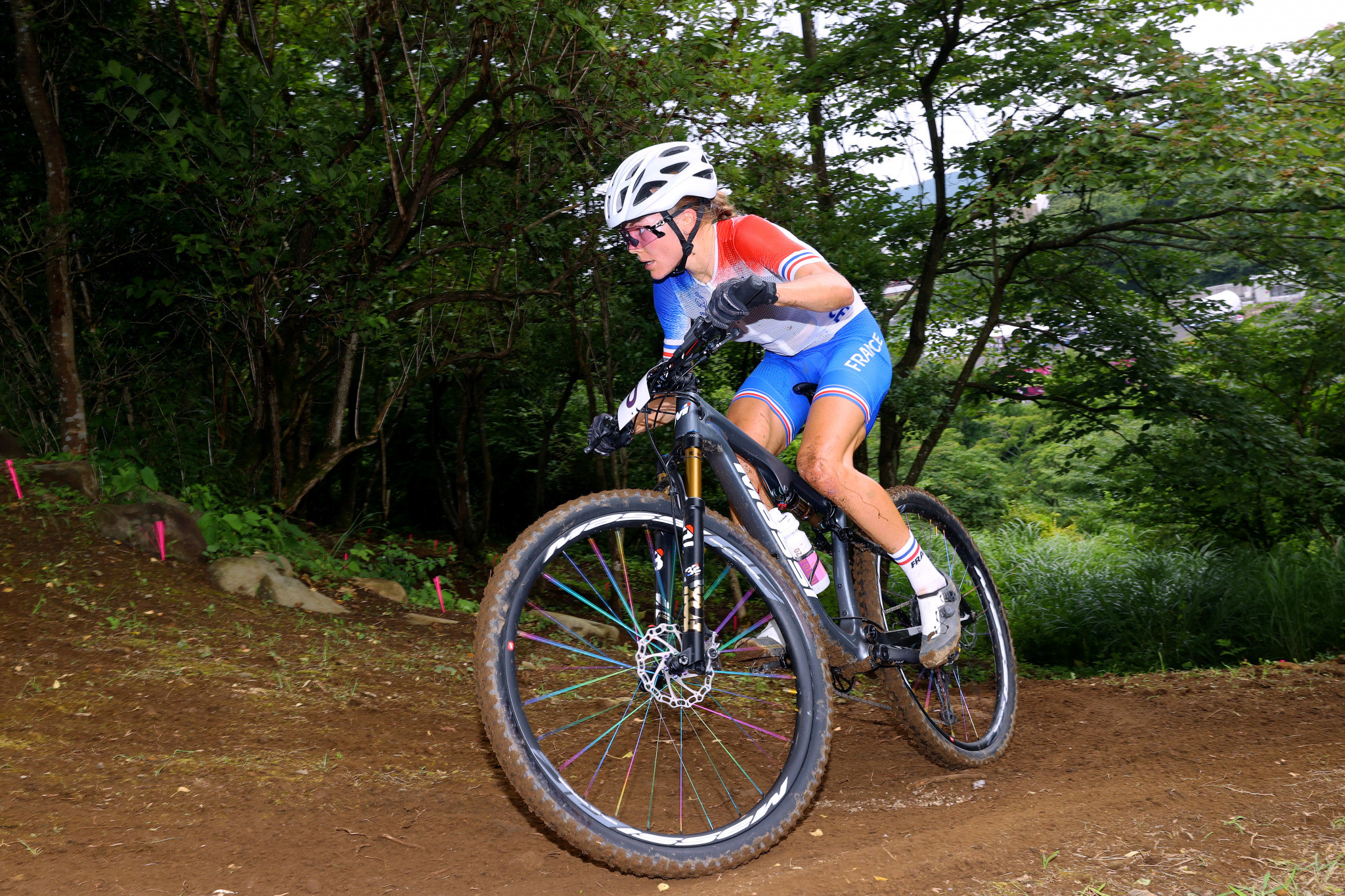 Lecomte wins overall women's cross-country UCI Mountain Bike World Cup title in Lenzerheide