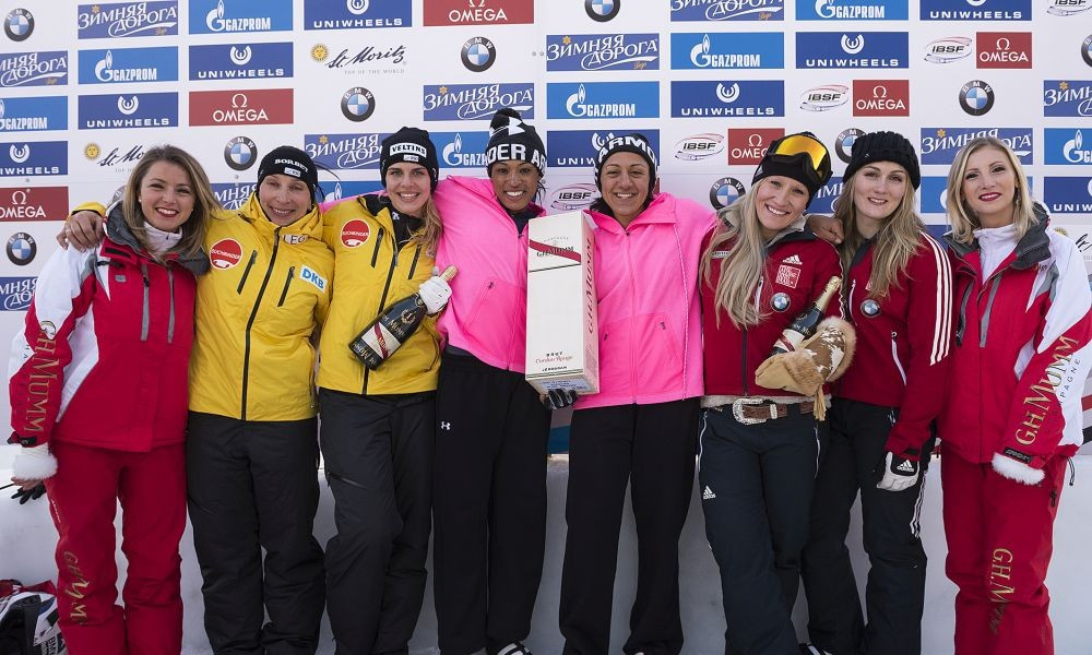 American Meyers Taylor marks return to Bobsleigh World Cup action with victory in St Moritz