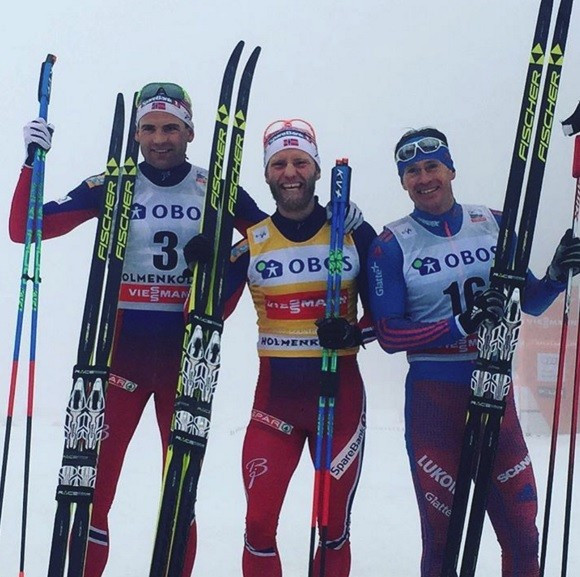 Martin Johnsrud Sundby of Norway finally got his hands on victory in Holmenkollen as he won the 50km race ©FIS/Instagram