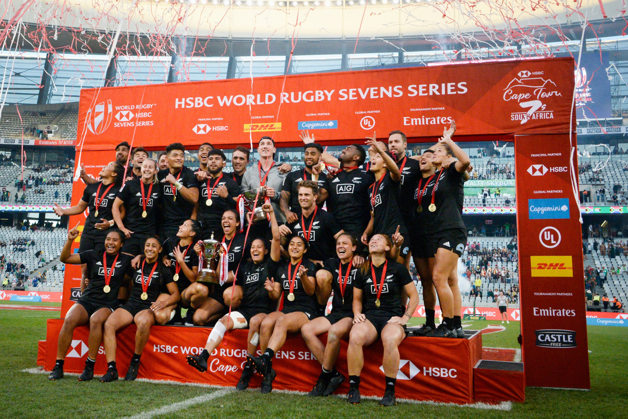 The HSBC World Rugby Sevens Series in Cape Town has been cancelled for a second year because of COVID-19 ©Getty Images