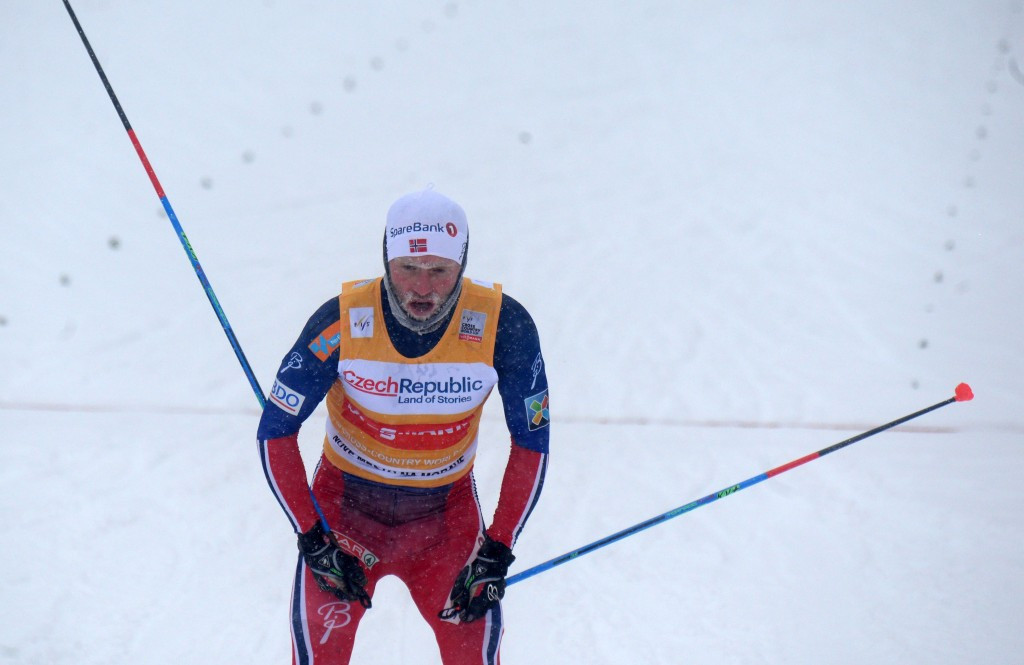 Martin Johnsrud Sundby's victory gave him a long-awaited success on home snow at the fifth time of asking