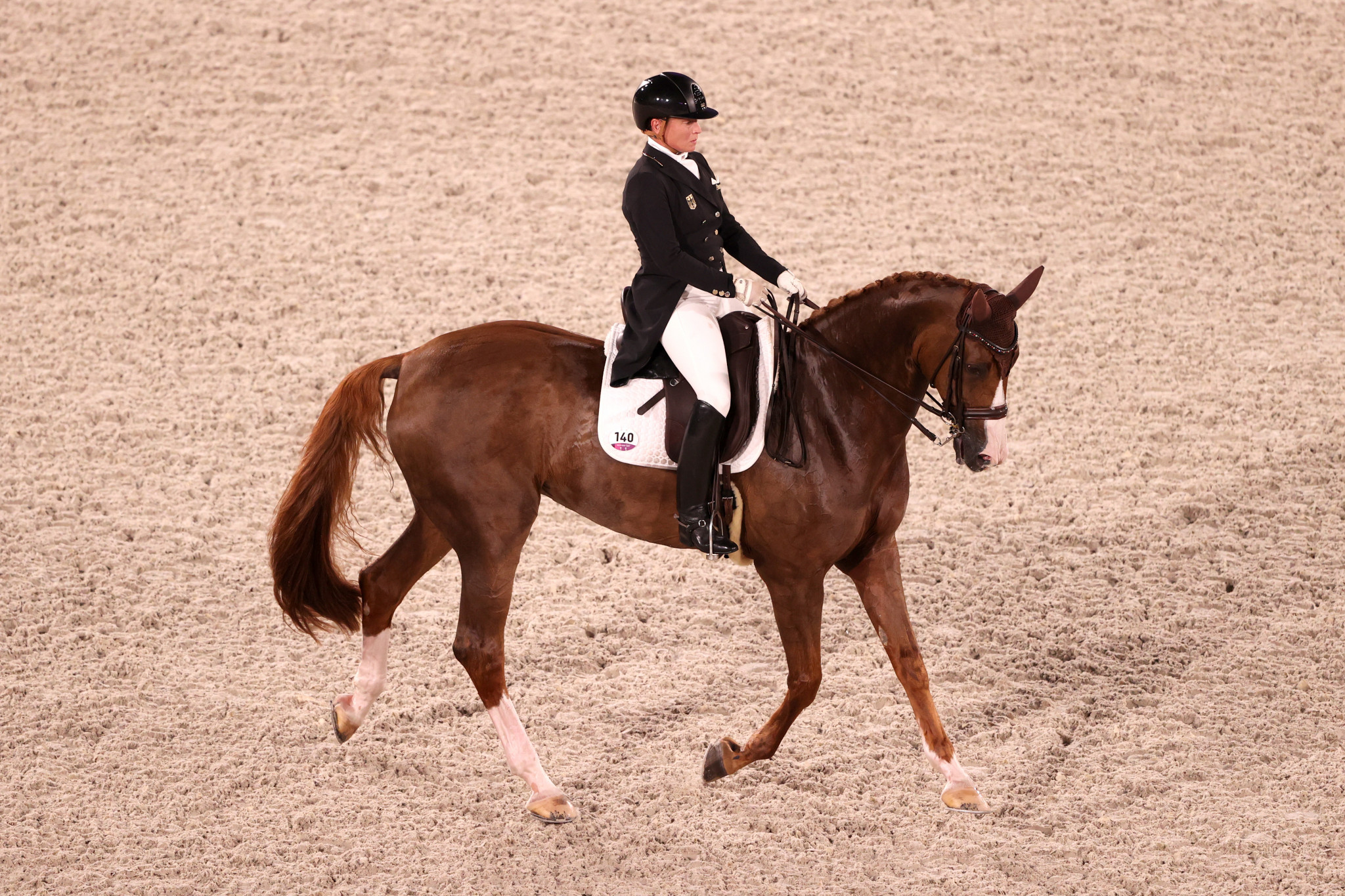 Isabell Werth, who has 21 gold, three silvers and one bronze, will be competing for Germany in the FEI European Dressage Championships ©Getty Images