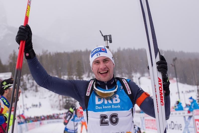 Italy's Dominik Windisch clinched his first-ever IBU World Cup win ©IBU 