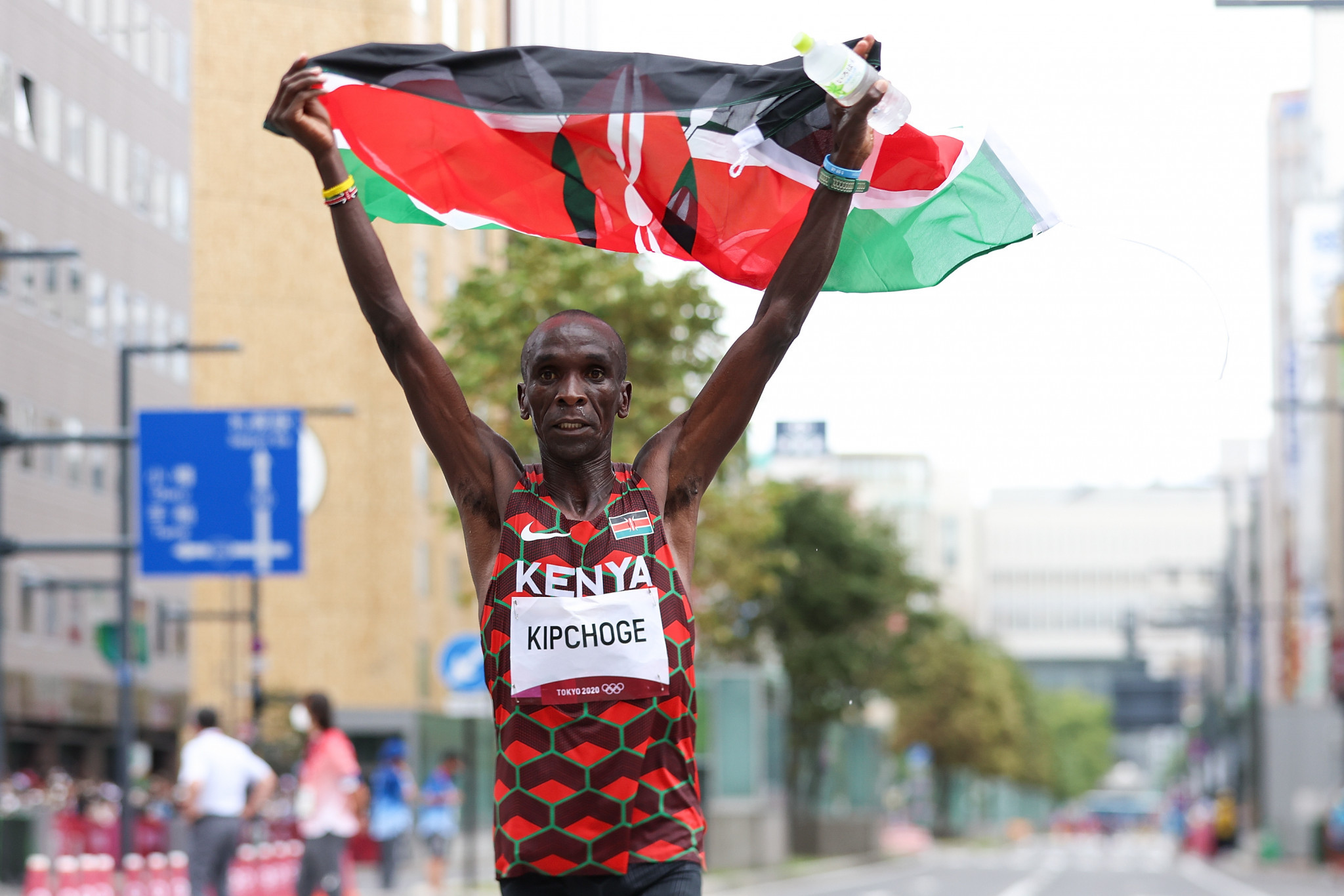 Eliud Kipchoge won the men's marathon at Tokyo 2020 and Rio 2016 ©Getty Images