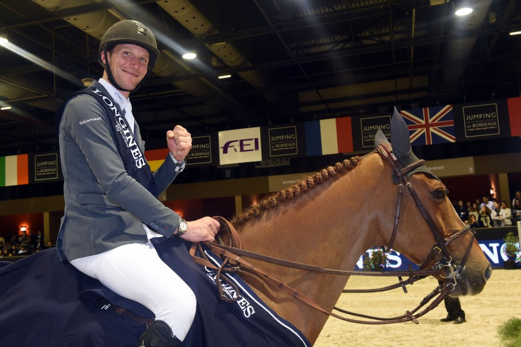Home favourite Staut wins last FEI World Cup Jumping Final qualifier in Bordeaux 