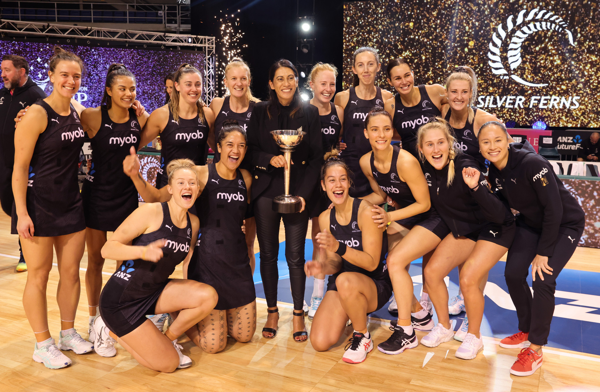 New Zealand won the Constellation Cup 3-1 in March on home soil in Christchurch ©Getty Images