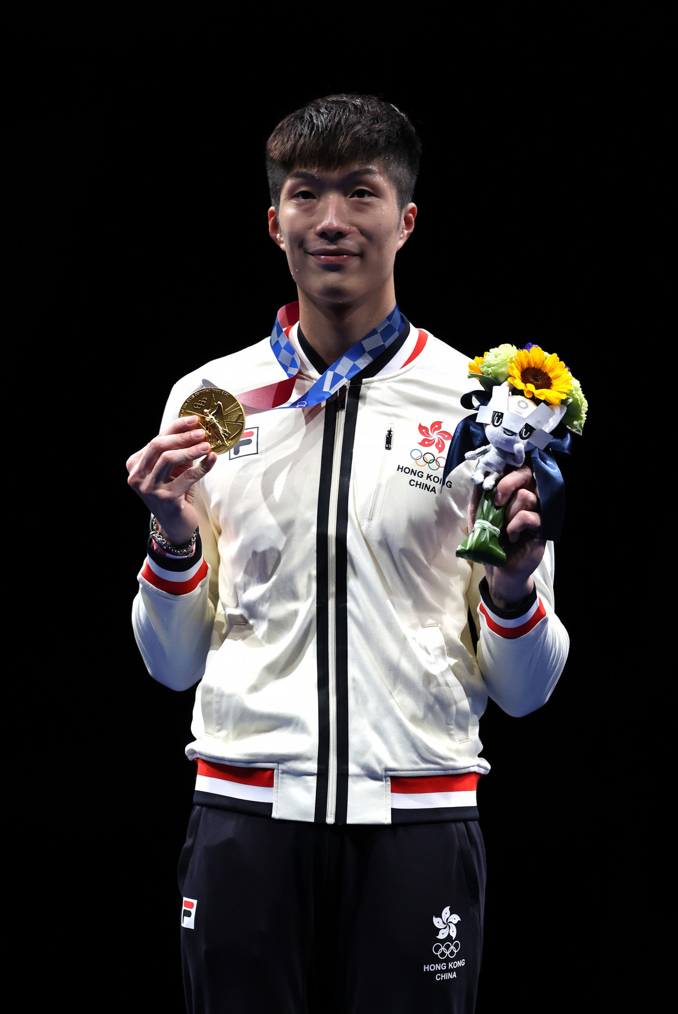 Fencer Cheung Ka Long won only Hong Kong's second Olympic gold medal at Tokyo 2020 ©Getty Images