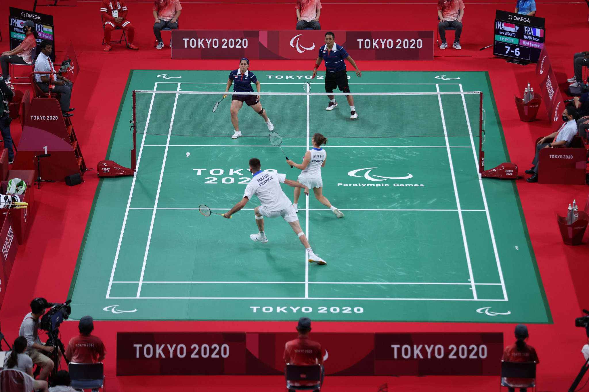 Para badminton made its Paralympic debut at the Tokyo 2020 Games ©Getty Images