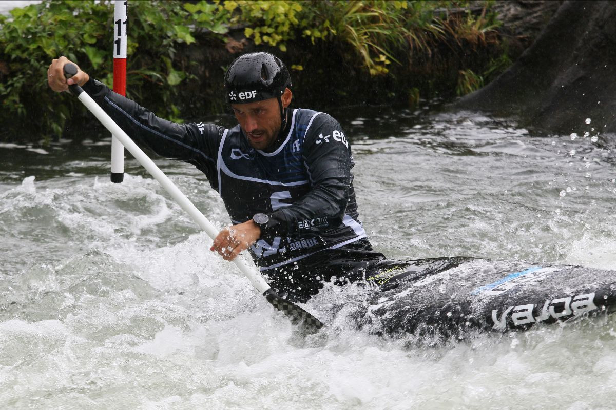 Denis Gargaud-Chanut finished the course in a rapid 101.4sec ©ICF