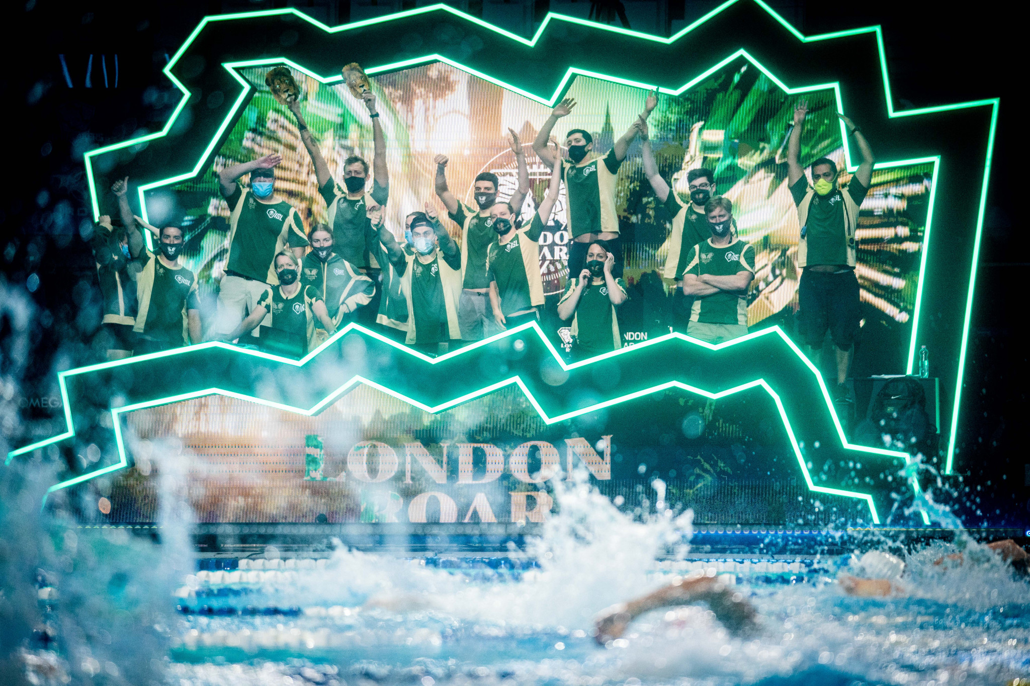 London Roar dominate match six of 2021 International Swimming League