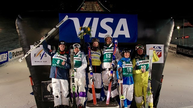 Dufour-Lapointe extends FIS Freestyle World Cup moguls lead with victory in Deer Valley