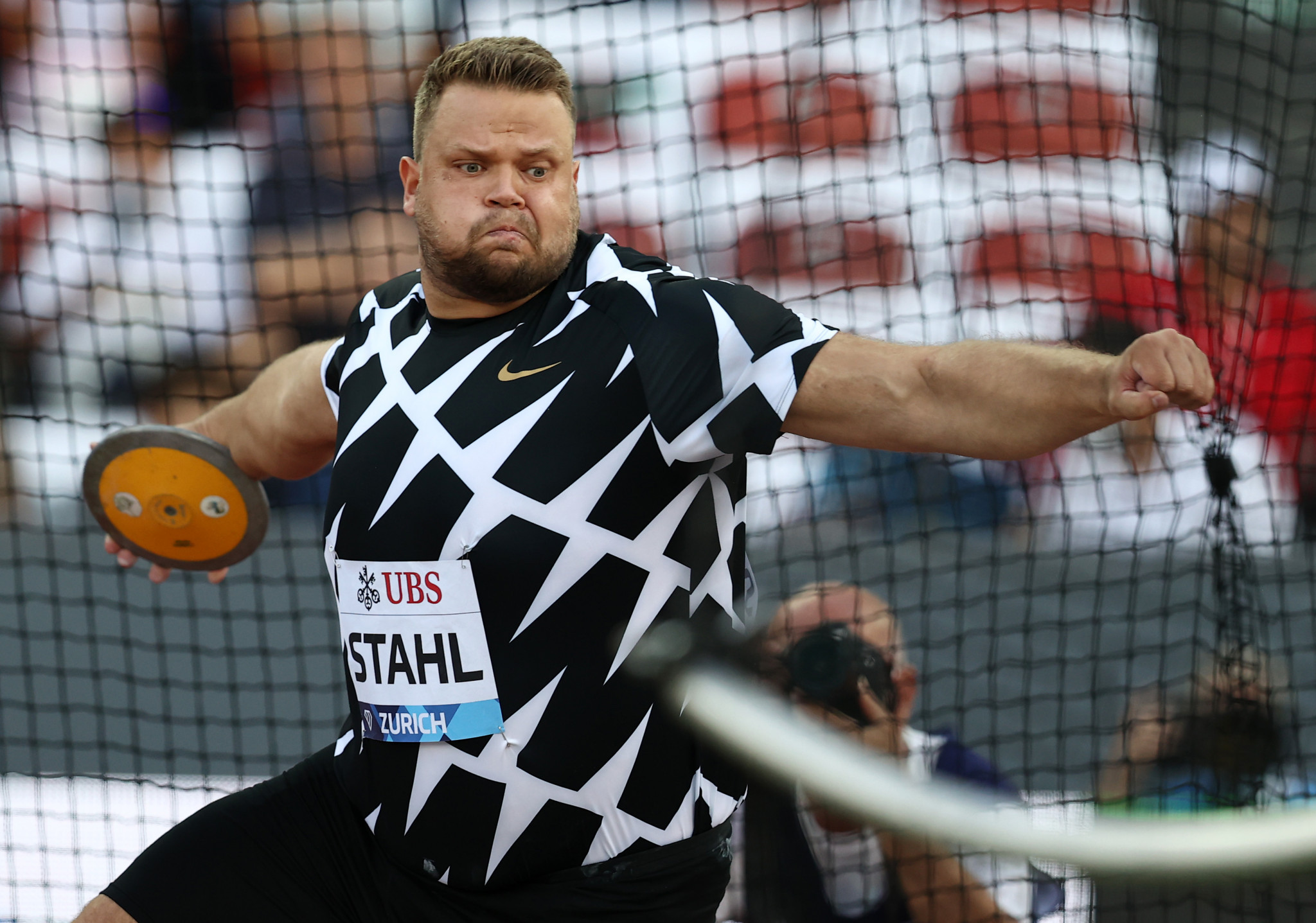 Olympic champion Daniel Ståhl and the other two medallists at Tokyo 2020 are due to feature in the men's discus ©Getty Images