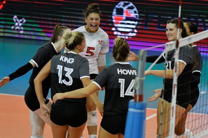 Canada opened the Women's Volleyball Pan American Cup with a straight-sets victory over Puerto Rico ©NORCECA