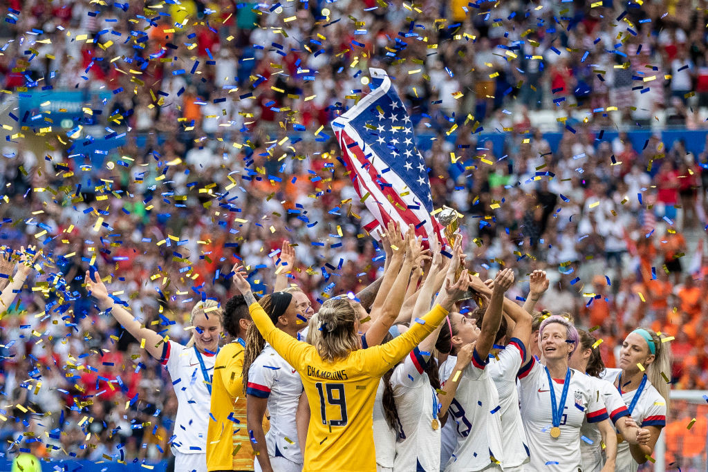 The United States women's team won their second straight FIFA World Cup in 2019 ©Getty Images
