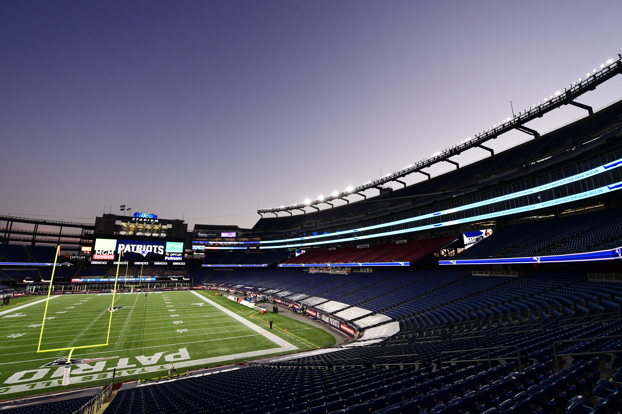 Gillette Stadium and nearby Boston are bidding to stage six games during the 2026 FIFA World Cup ©Getty Images