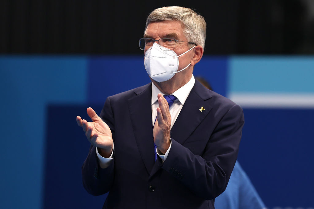 IOC President Thomas Bach has confirmed there will be a vaccination programme in place for athletes at Beijing 2022 ©Getty Images