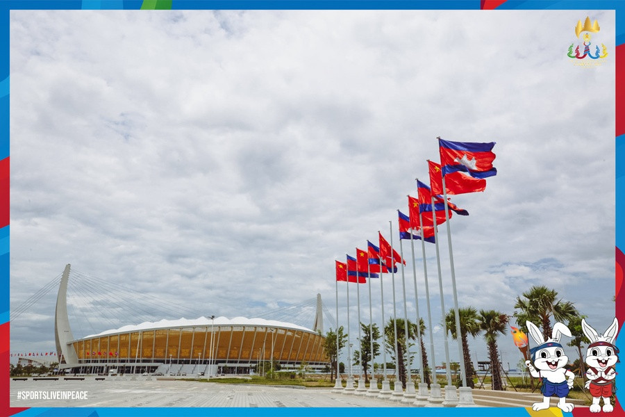 A handover ceremony has taken place for The Morodok Techo National Stadium, scheduled to act as the main venue for the 2023 South East Asian Games ©OCA