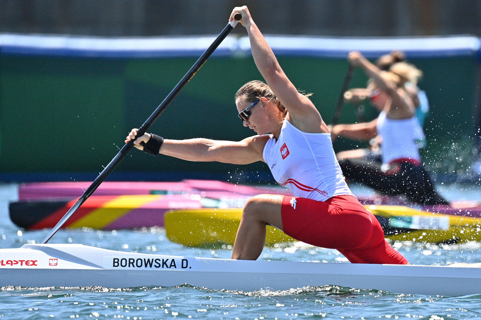 Poland's Dorota Borowska impressed in the women's C1 200m event ©Getty Images