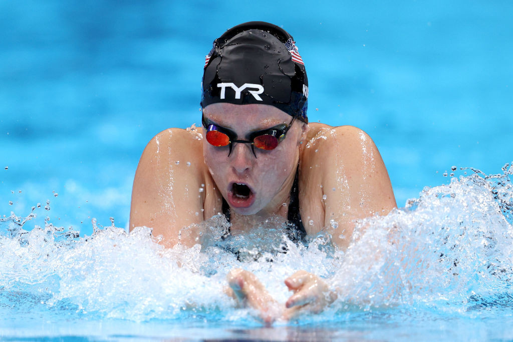 Lilly King led a Condors one-two to help them overhaul Toronto Titans into top spot ©Getty Images