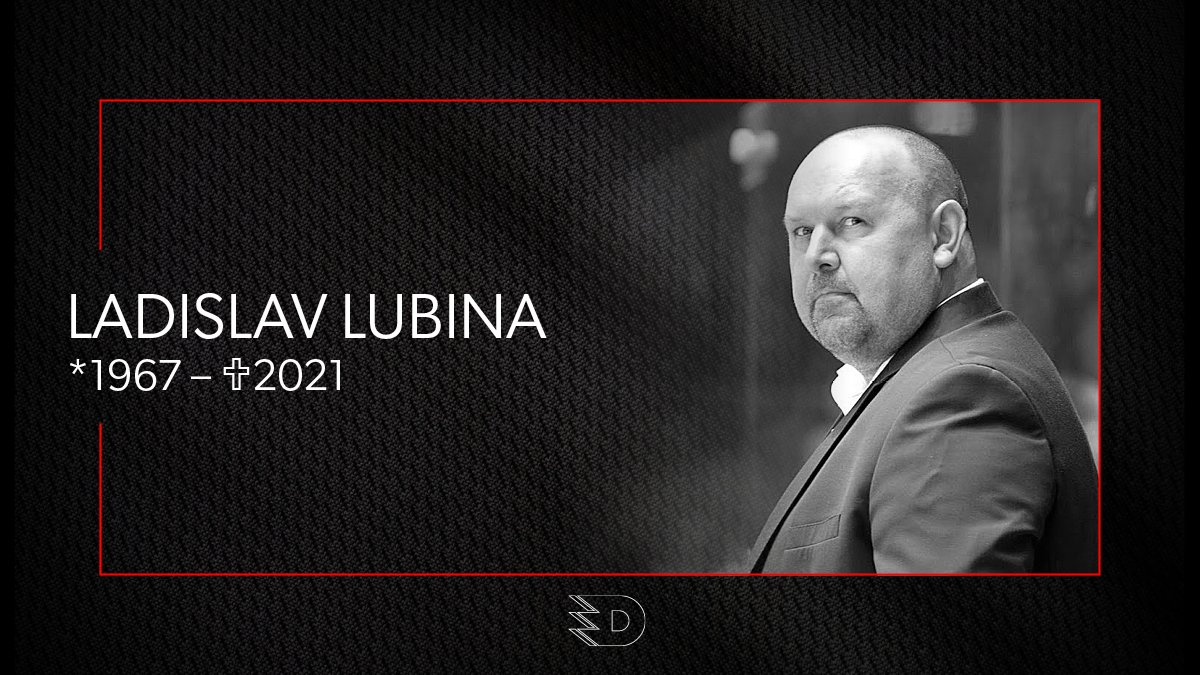 Olympic bronze medallist Ladislav Lubina has died aged 54  ©Twitter/HC Dynamo Pardubice