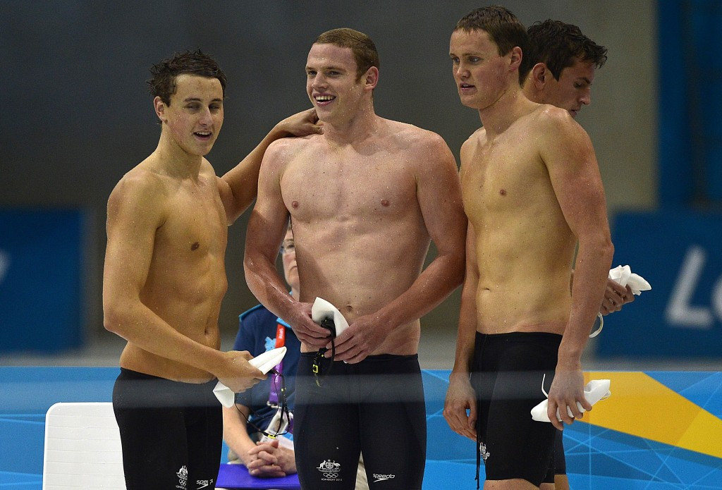 Australia's men's 4x100m freestyle team were widely criticised following London 2012
