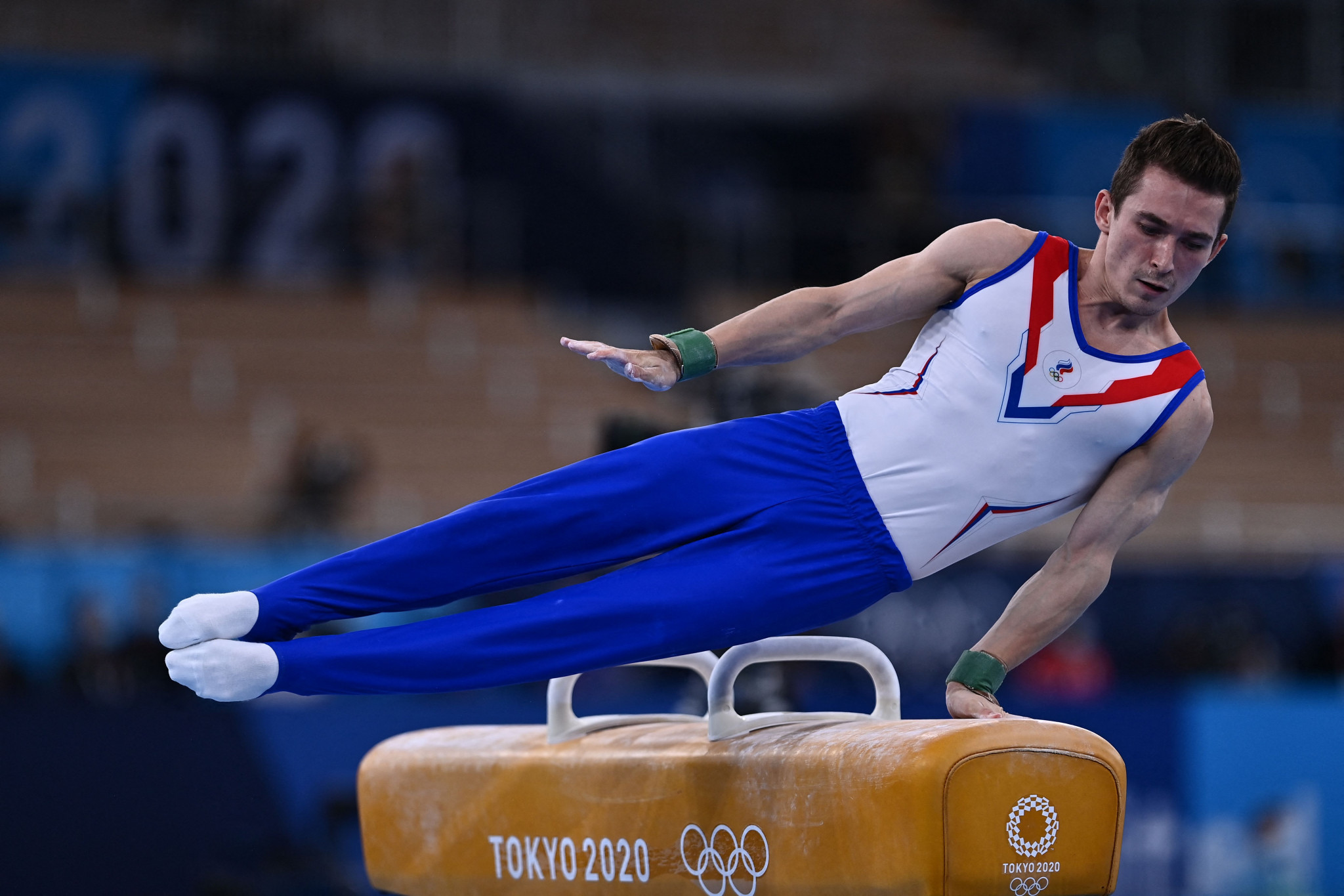 David Belyavskiy won team Olympic gold at Tokyo 2020 ©Getty Images