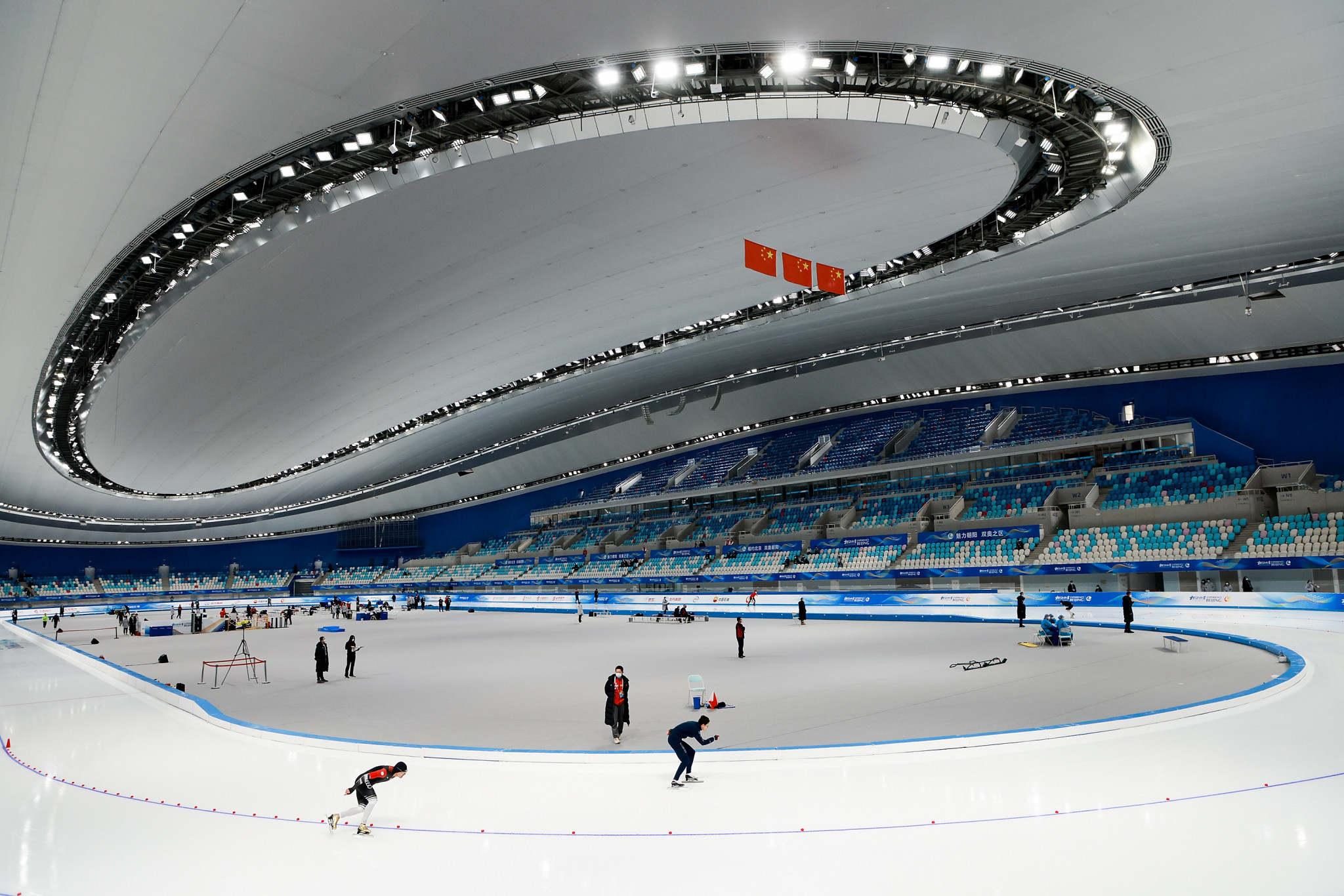 Speed skating competition at Bejing 2022 was due to begin just six days after the Four Continents Speed Skating Championships ©Getty Images