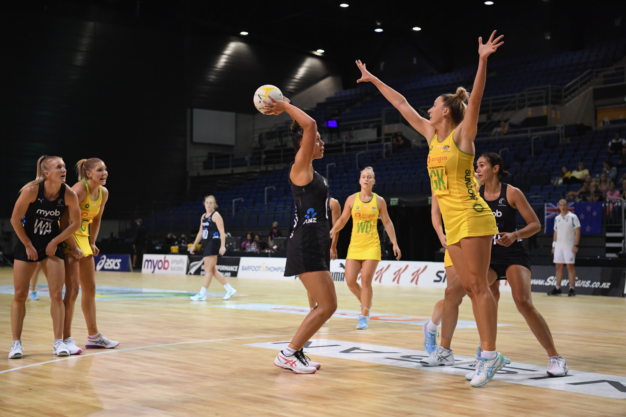 Next month's Constellation Cup series between Australia and New Zealand was postponed earlier this month due to travel restrictions between the two countries ©Getty Images