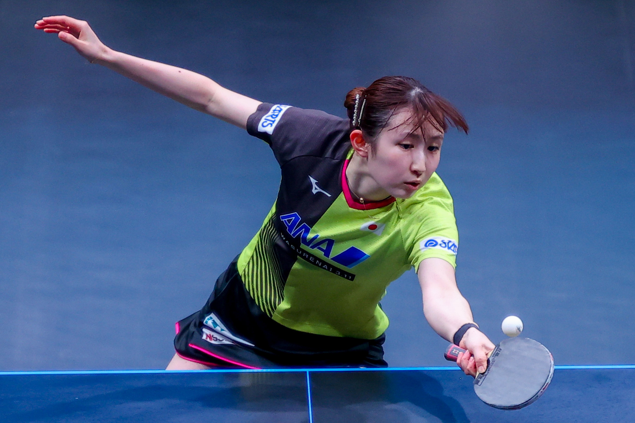 Hina Hayata edged top seed  top seed Jeon Ji-hee in a seven-game thriller before beating Doo Hoi Kem in the women's singles final ©Getty Images