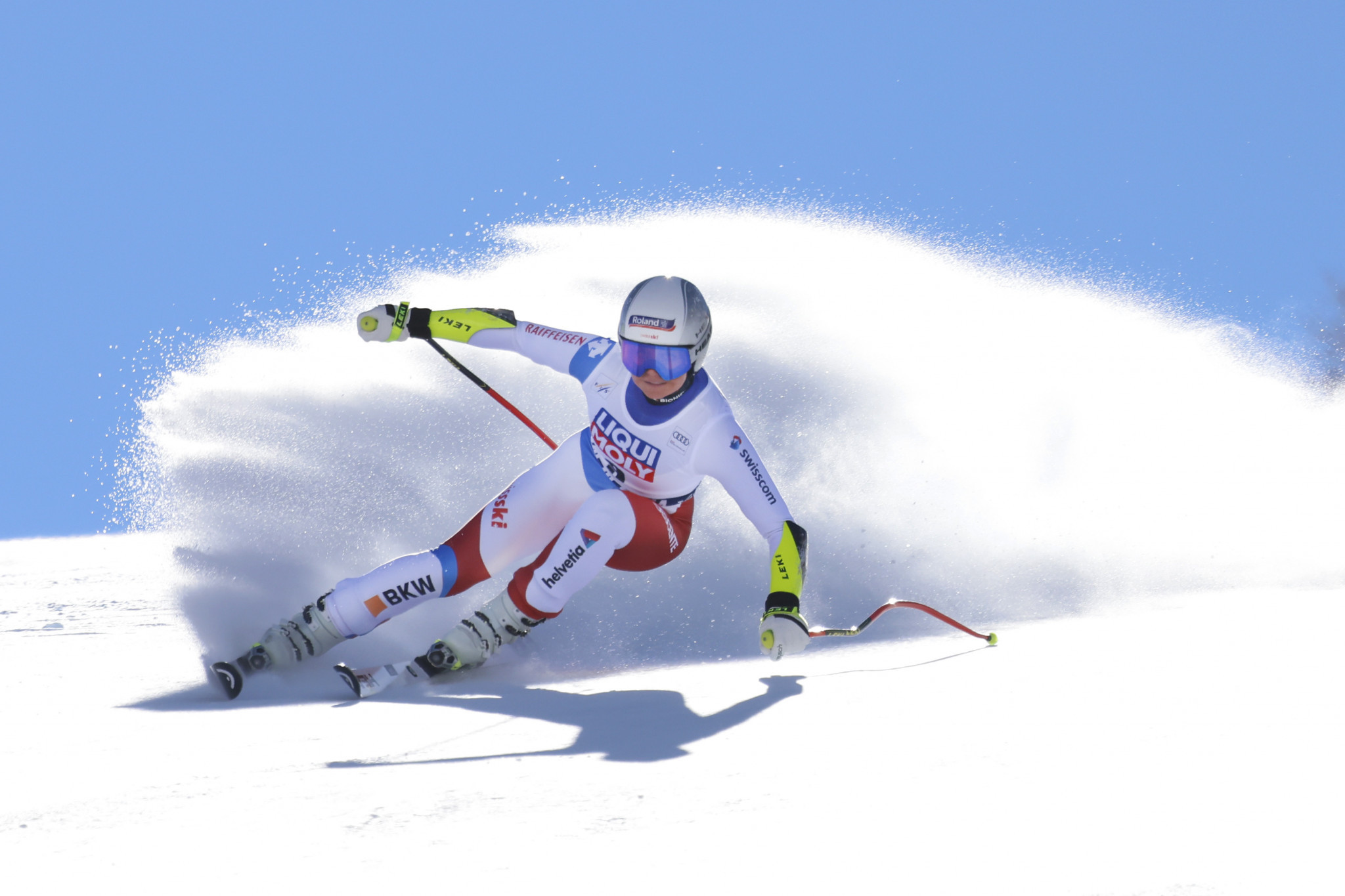Corinne Suter will miss the first World Cup contest of the season following a heavy fall in training ©Getty Images