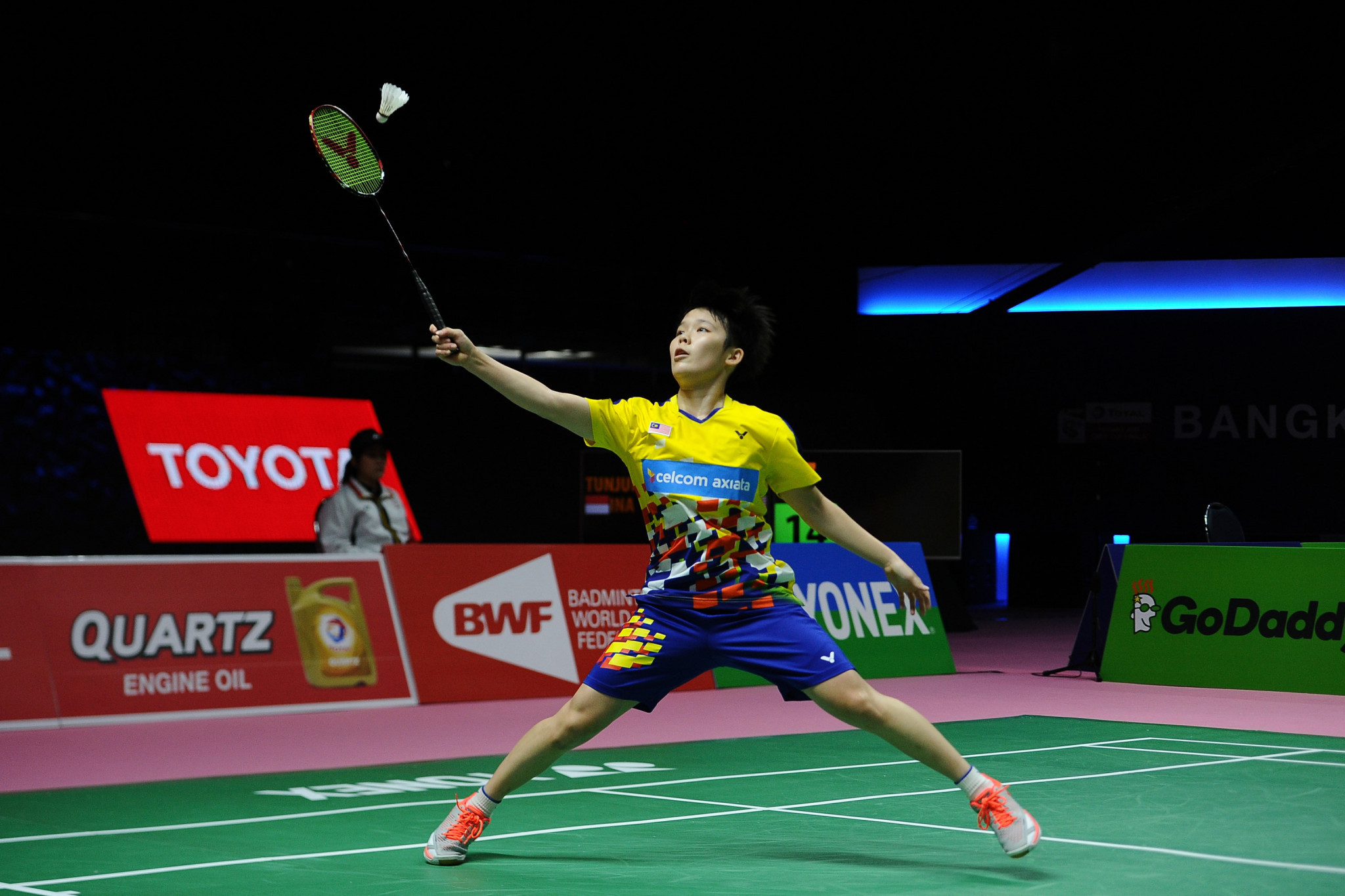 Goh Jin Wei is also a two-time badminton world champion at junior level ©Getty Images