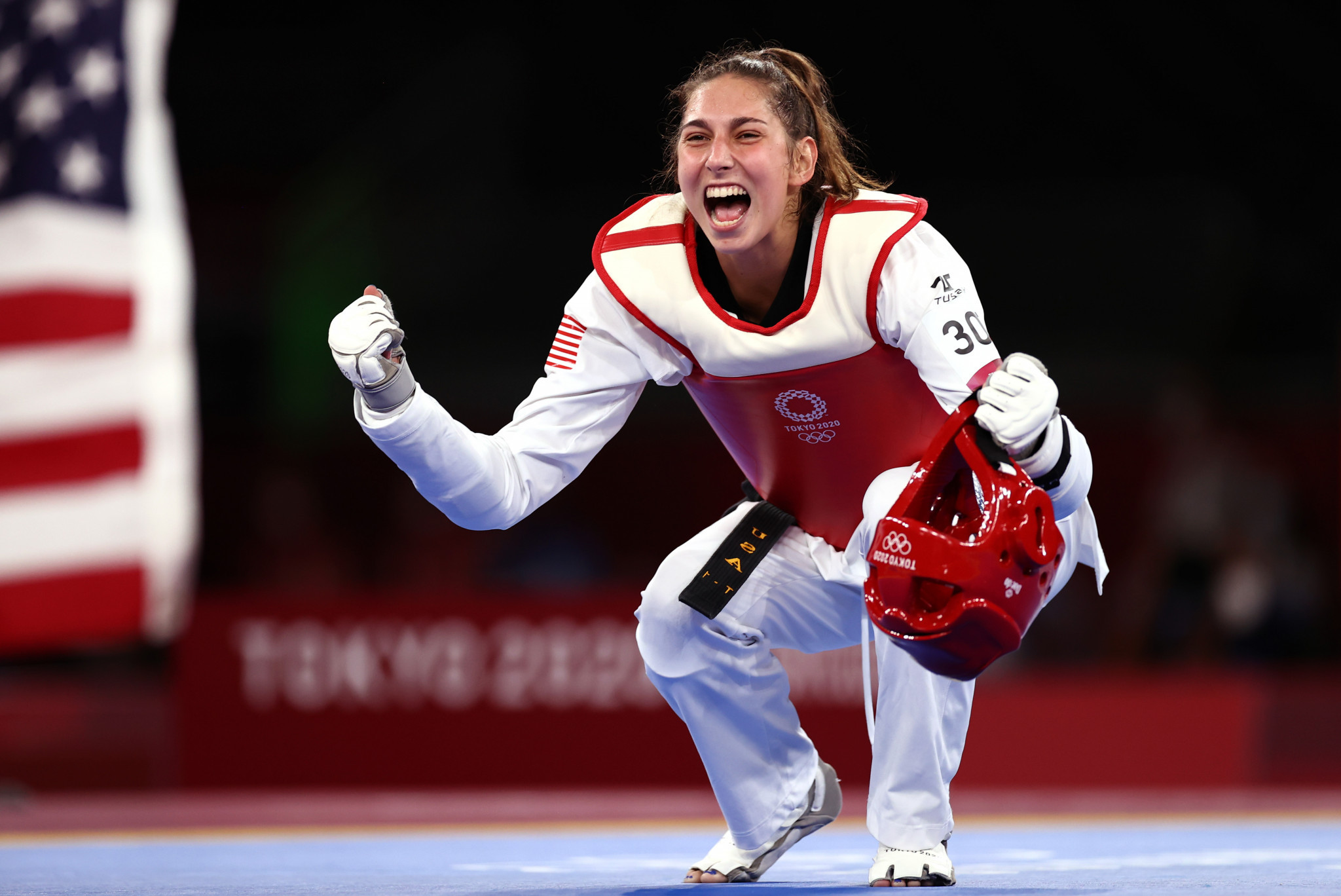 Anastasija Zolotic won Olympic gold for the United States at Tokyo 2020 ©Getty Images