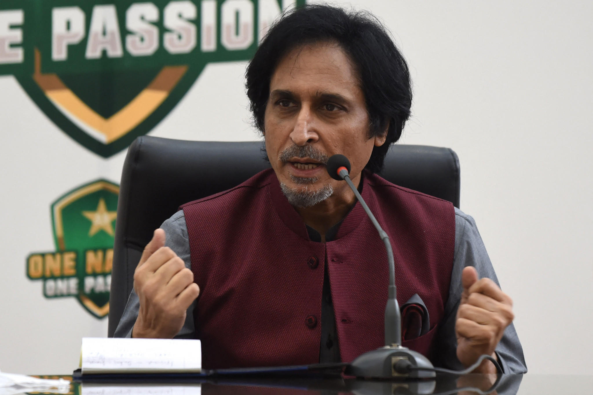 Ramiz Raja was recently appointed as the new chair of the PCB ©Getty Images