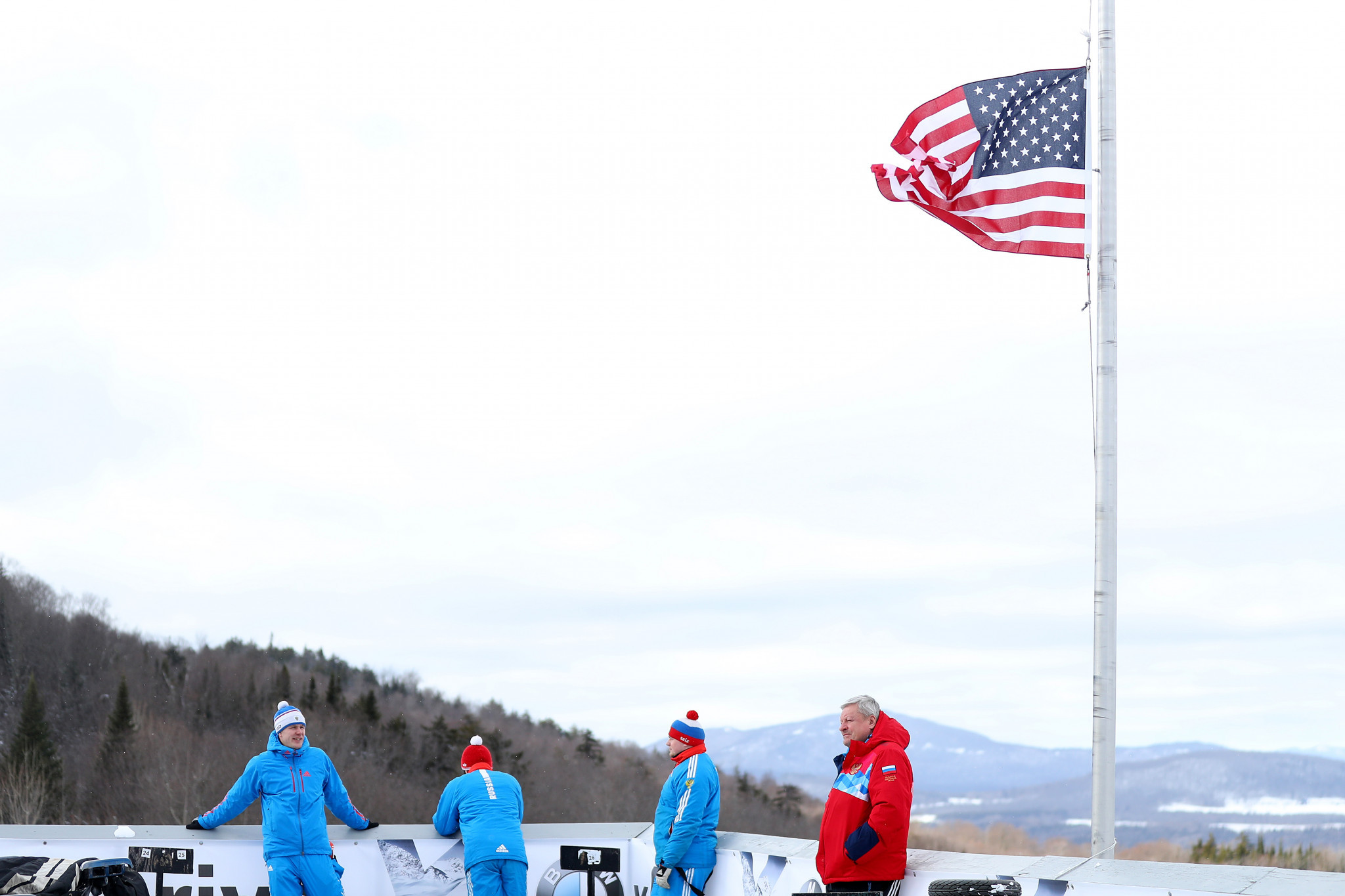 The USA Skeleton Push Championships were held at Mount Van Hoevenberg in Lake Placid, which has a new iced start house ©Getty Images