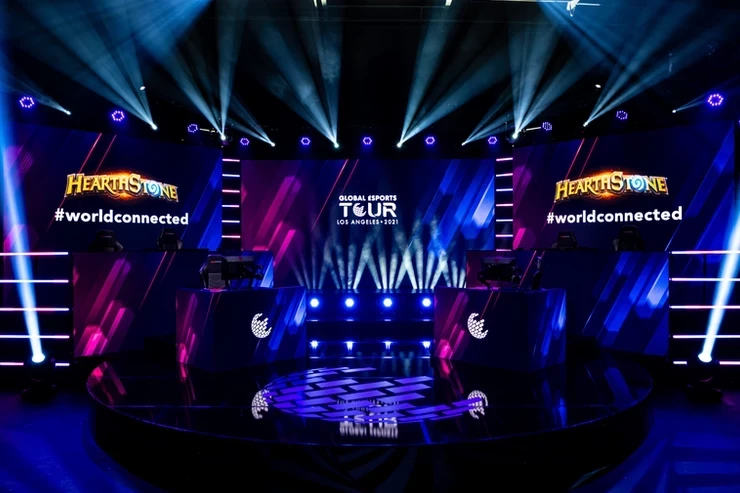 The Global Esports Tour's opening leg took place in Los Angeles ©GEF