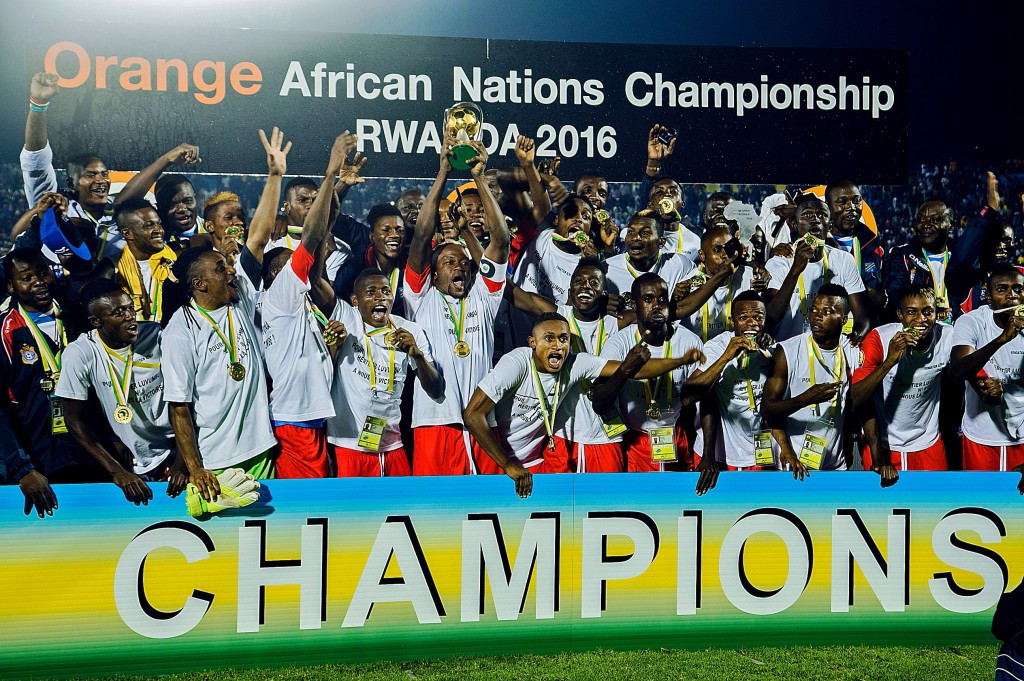 Democratic Republic of Congo claimed their second African Nations Championship title by beating Mali 3-0 in the final