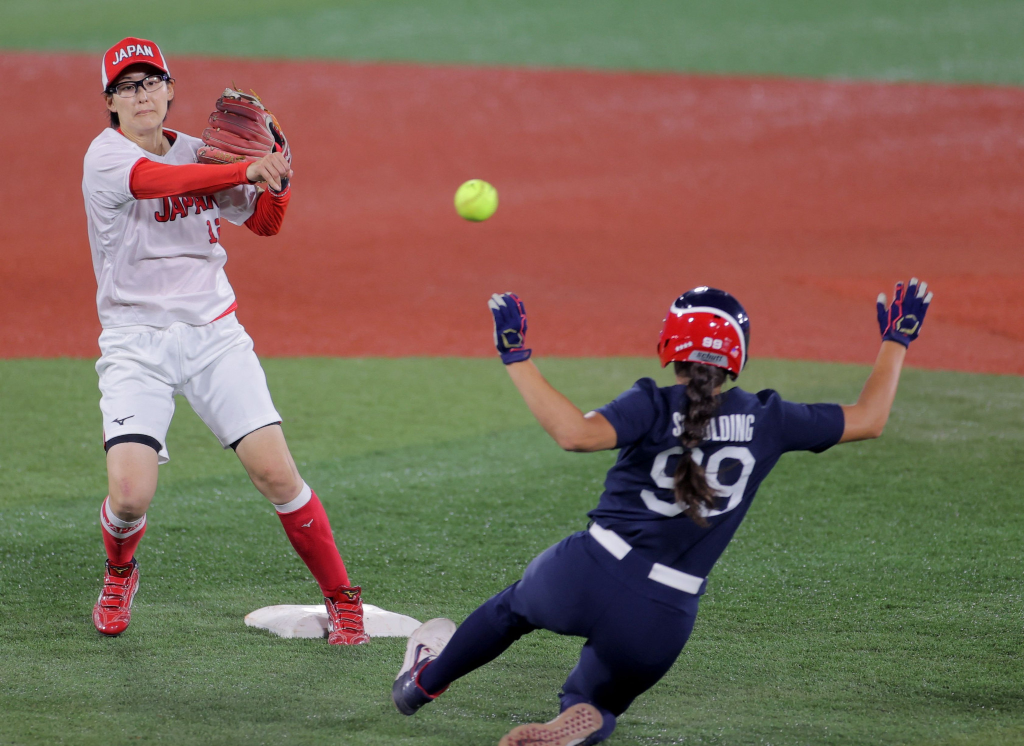 As they did at Beijing 2008, Japan beat the United States in the gold medal match to win the softball tournament at Tokyo 2020 ©Getty Images