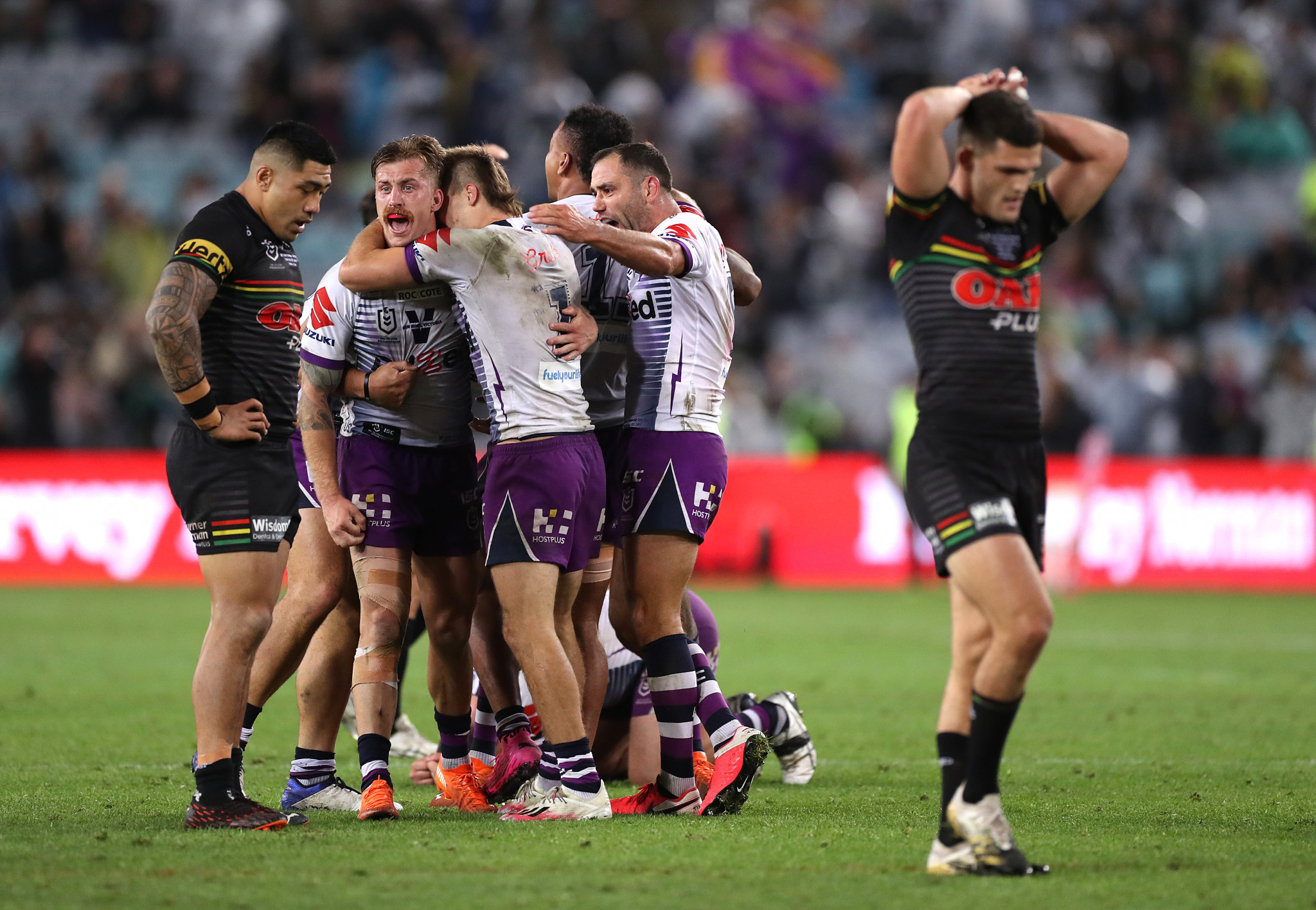 The Penrith Panthers lost to Melbourne Storm in last year's Grand Final in Sydney ©Getty Images