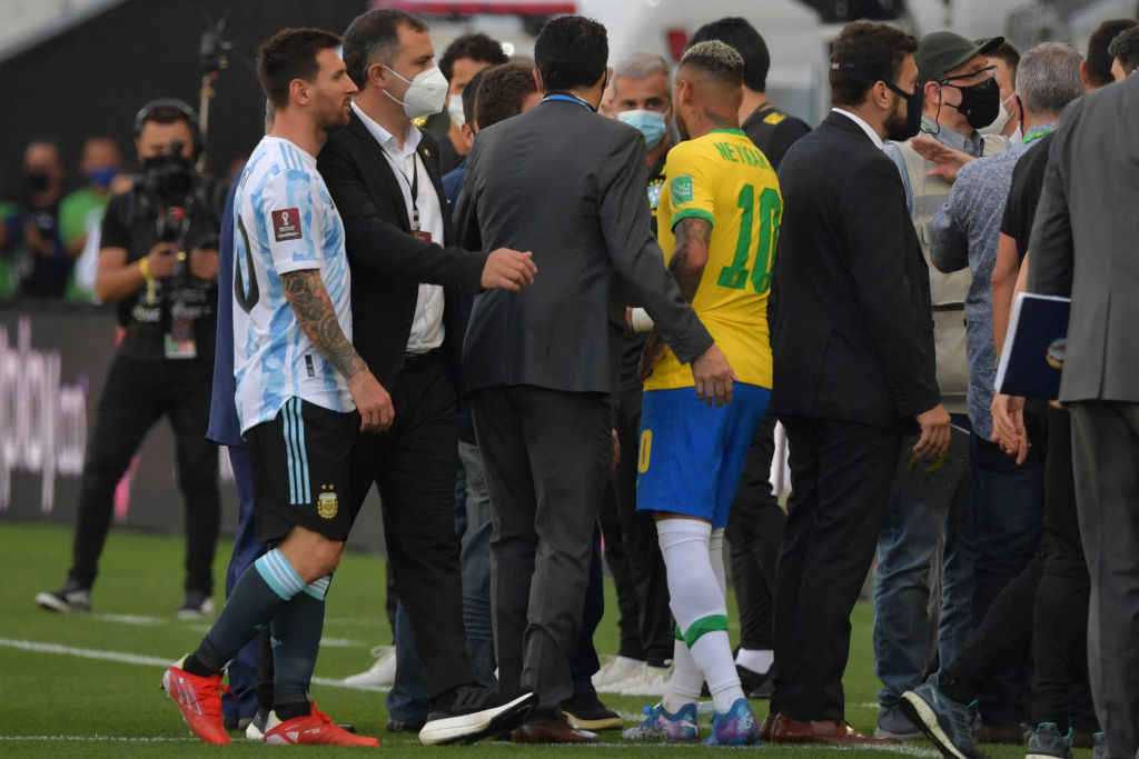 Argentina and Brazil's FIFA World Cup qualifier was abandoned due to COVID-19 chaos ©Getty Images