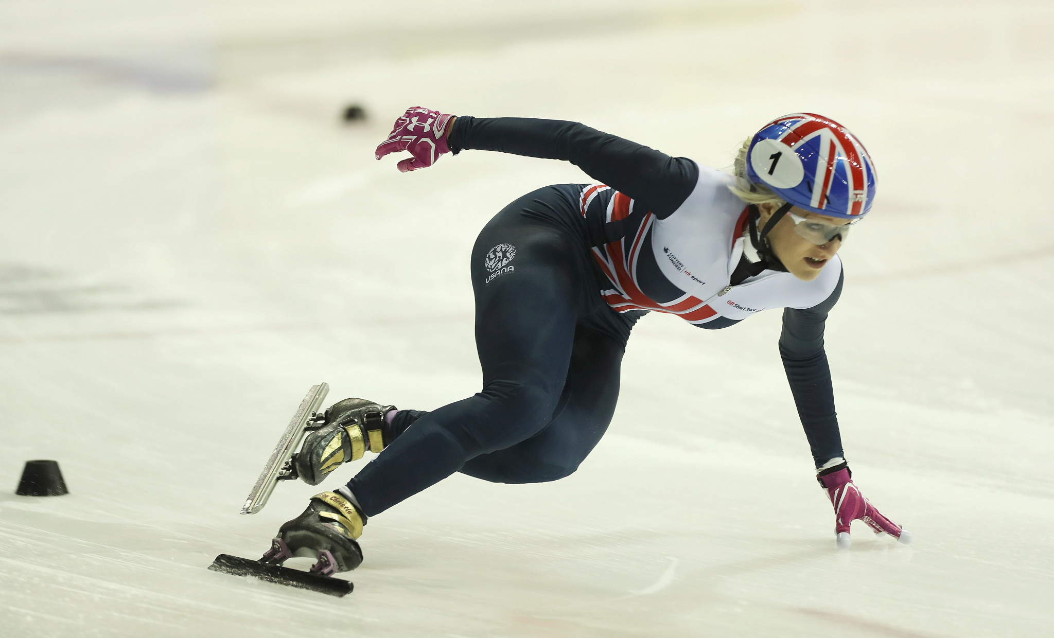 Elise Christie is looking towards Milan Cortina 2026, months after announcing her retirement ©Getty Images