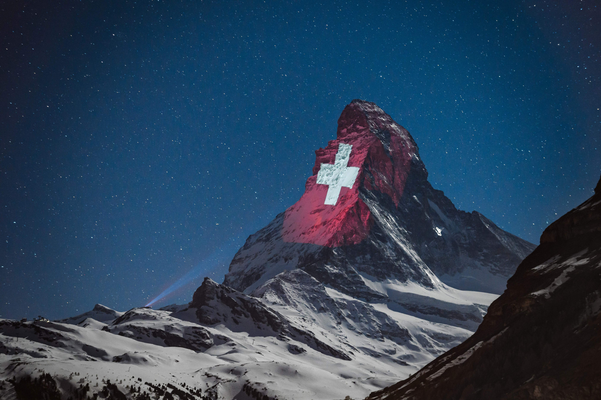 Zermatt is Switzerland's highest ski resort, at the foot of the Matterhorn ©Getty Images