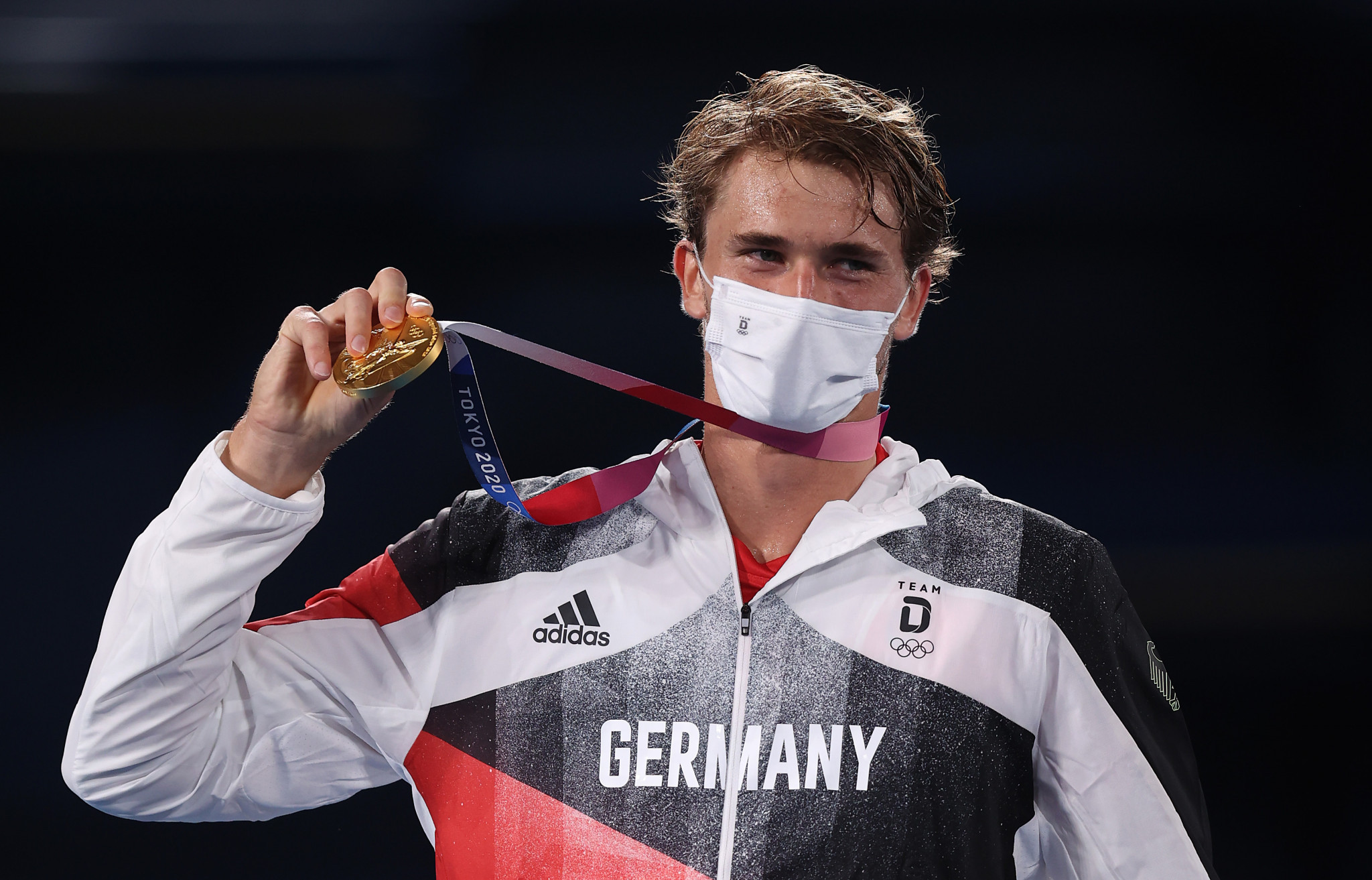 Alexander Zverev won a gold medal at Tokyo 2020 ©Getty Images